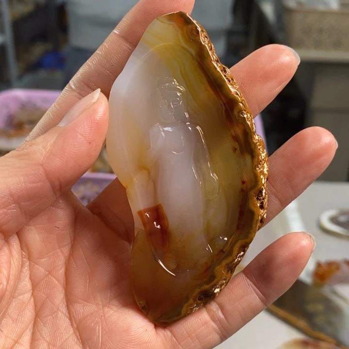 玛瑙/玉髓吊坠(不含链)未镶嵌