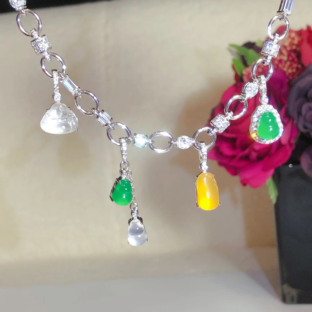 链子925银 精美意大利工艺小提溜万能手链女款多样性百搭佩戴手饰