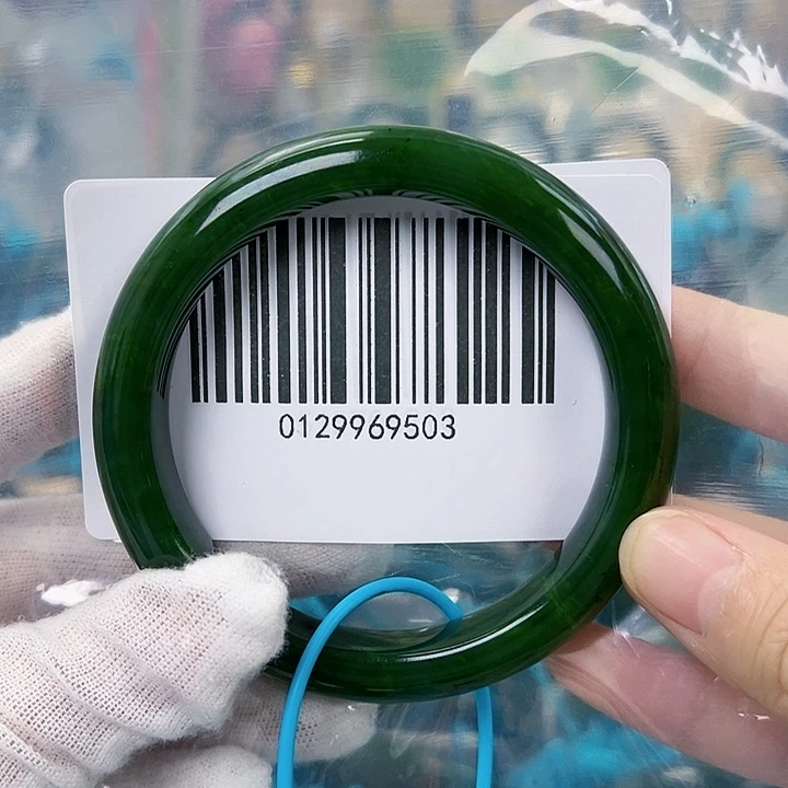 和田玉手镯未镶嵌微瑕5960