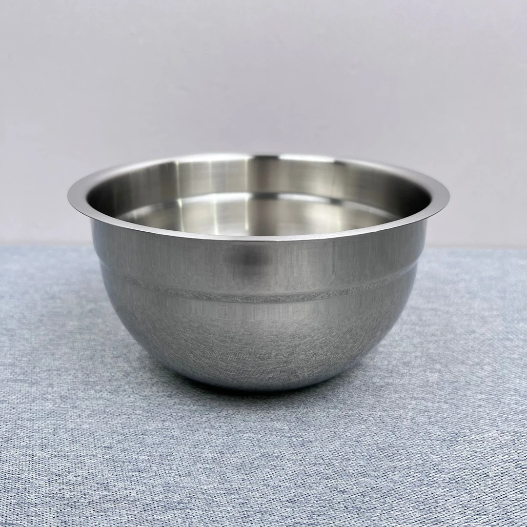 4-445 库存不锈钢盆16*9.5CM重约230G