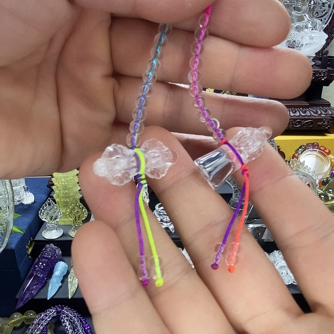 水晶手链未镶嵌天然水晶计数器