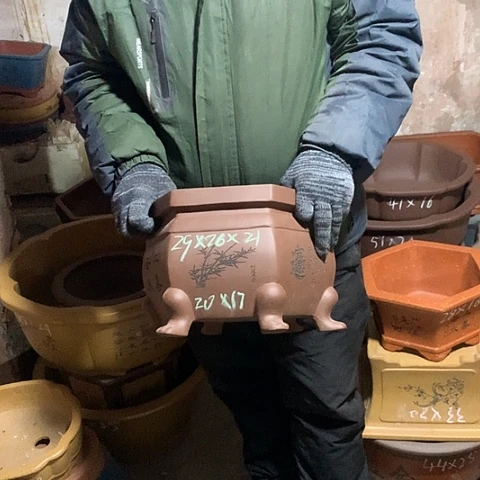 花盆紫砂手工制作