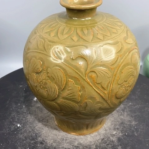 摆件耀州窑梅瓶造型美观