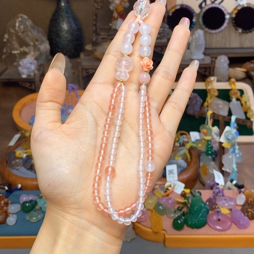 玛瑙/玉髓未镶嵌车挂挂件