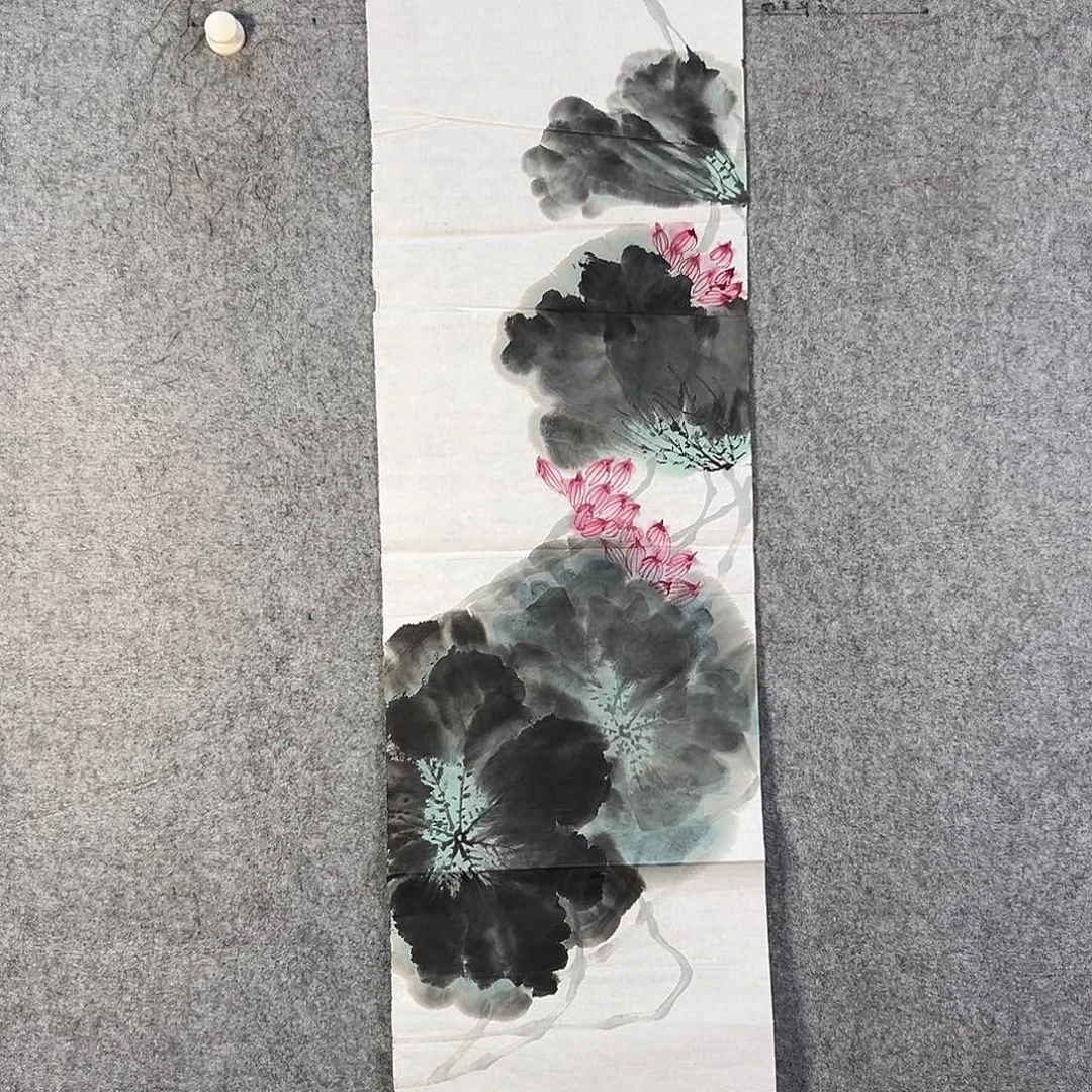 国画233 花鸟和蝴蝶都在等待它飞
