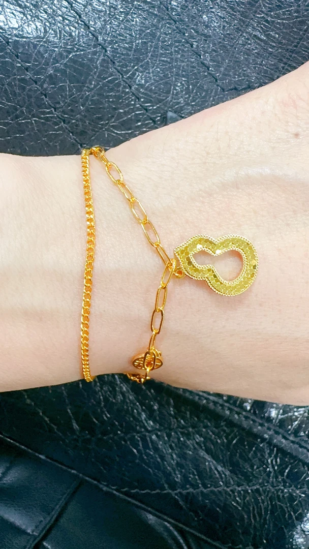 铜合金手链 龙鳞葫芦手链