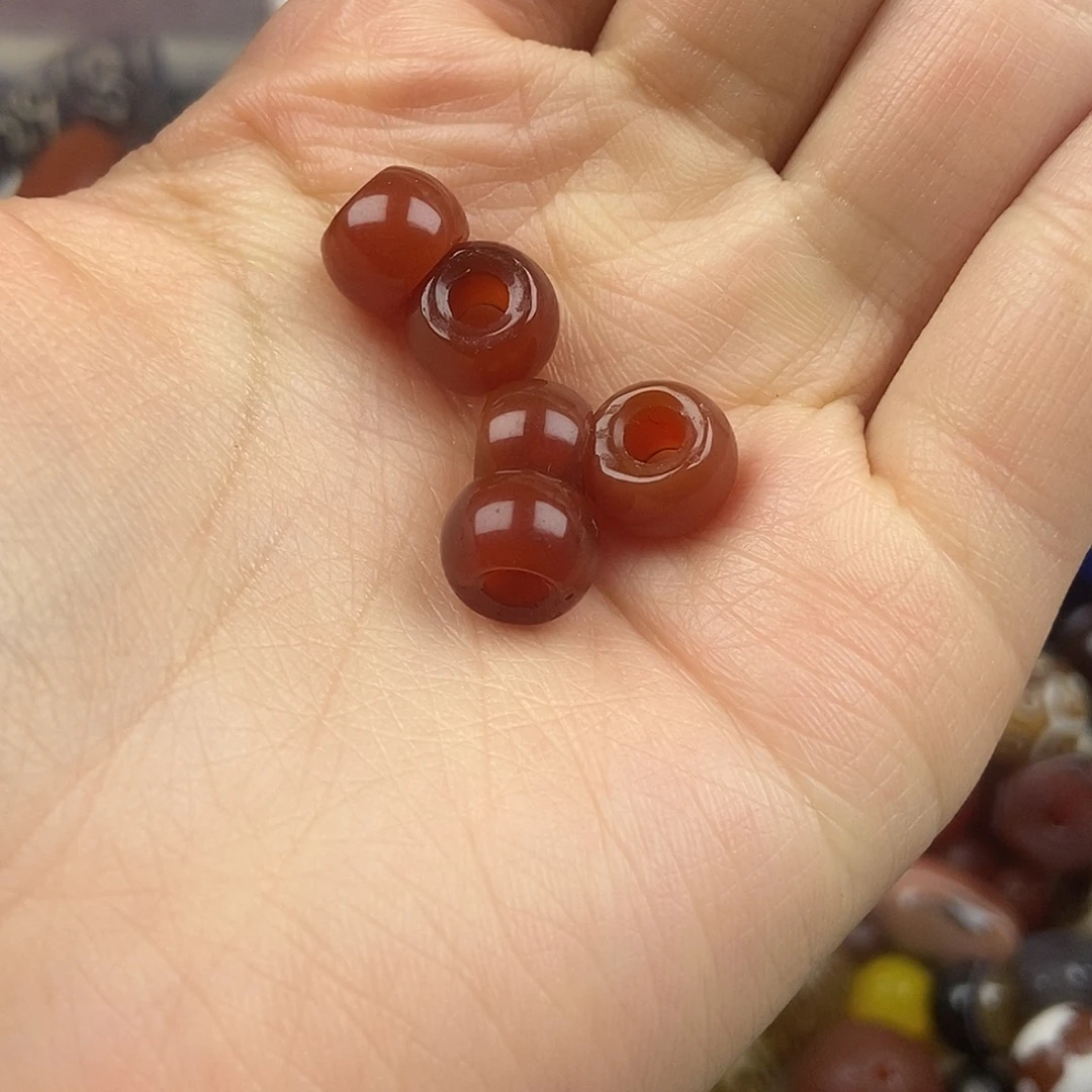 玛瑙/玉髓未镶嵌玛瑙配珠玛瑙散珠