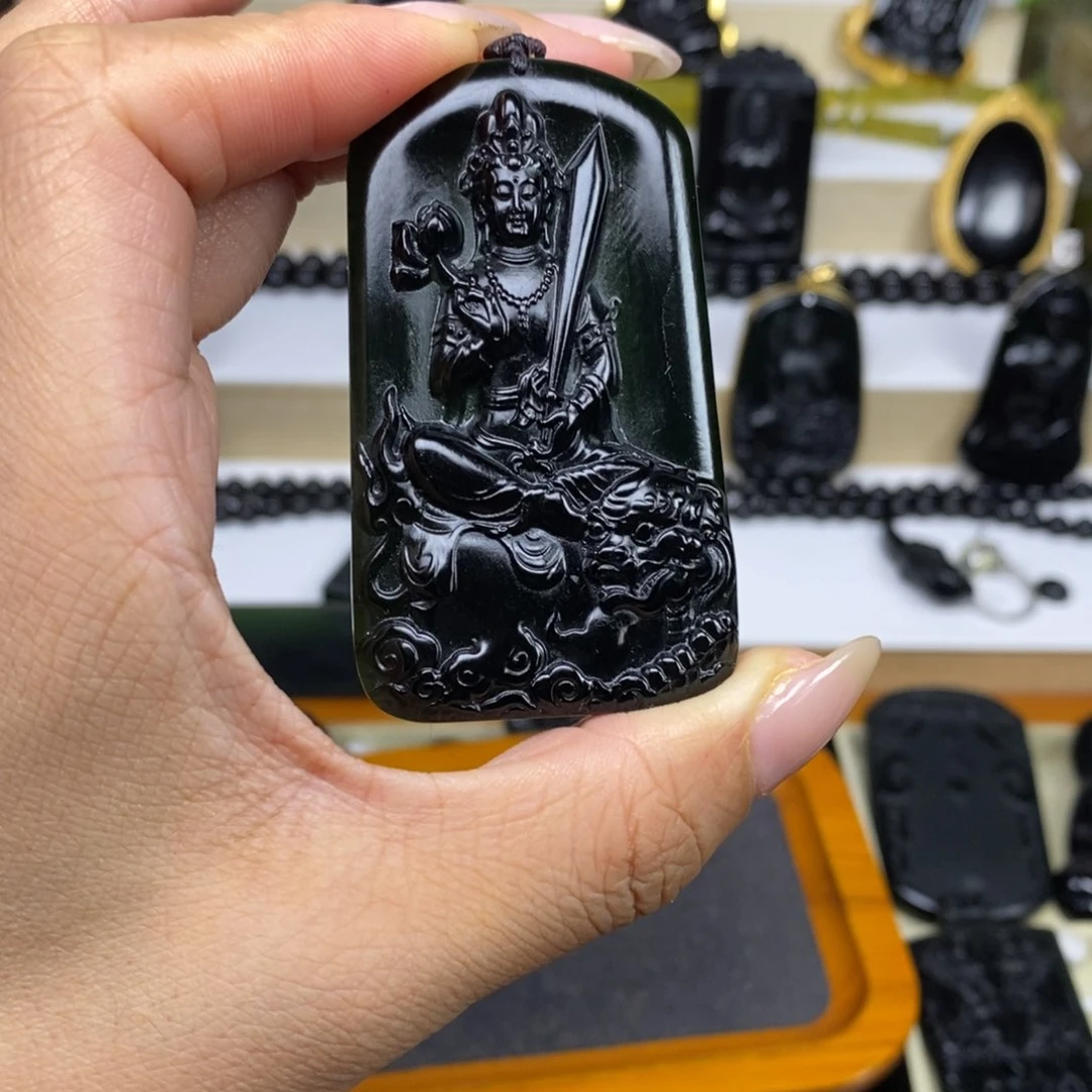 蛇纹石玉吊坠未镶嵌菌*