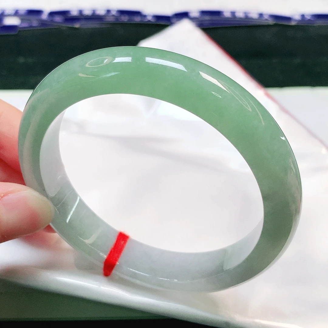 翡翠手镯未镶嵌14号60.5圈