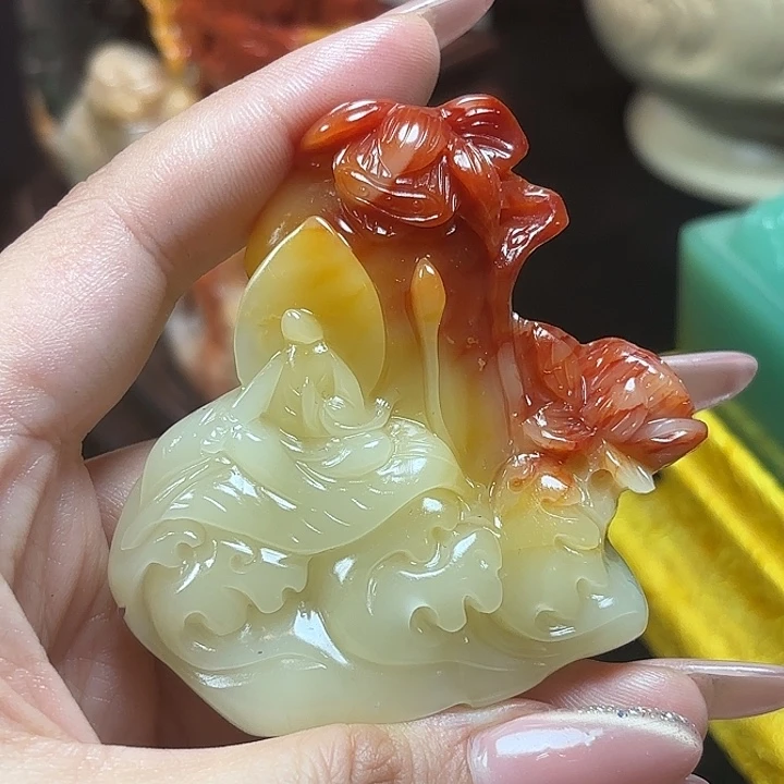 韩***汐印石昌化石寿山石印章7