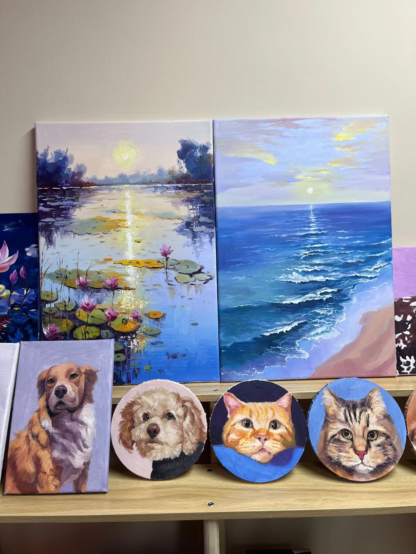 各种尺寸油画画框