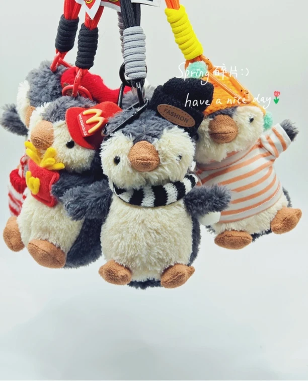 【年中福利】呆萌企鹅毛绒公仔系列包包挂件