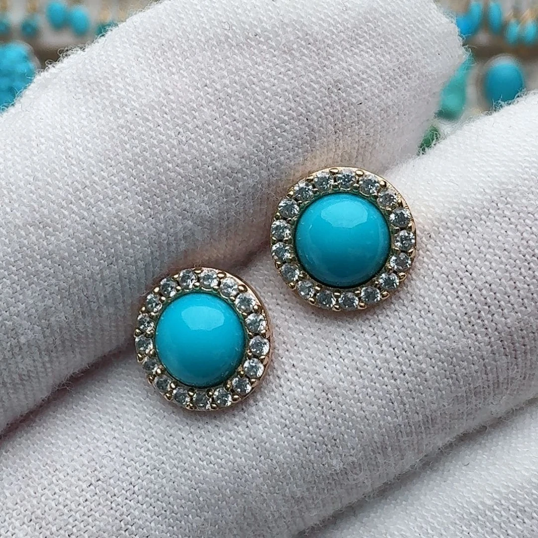 绿松石未镶嵌配饰