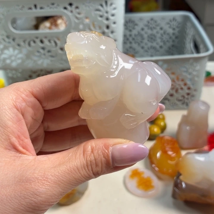 玛瑙/玉髓未镶嵌吊坠(不含链)