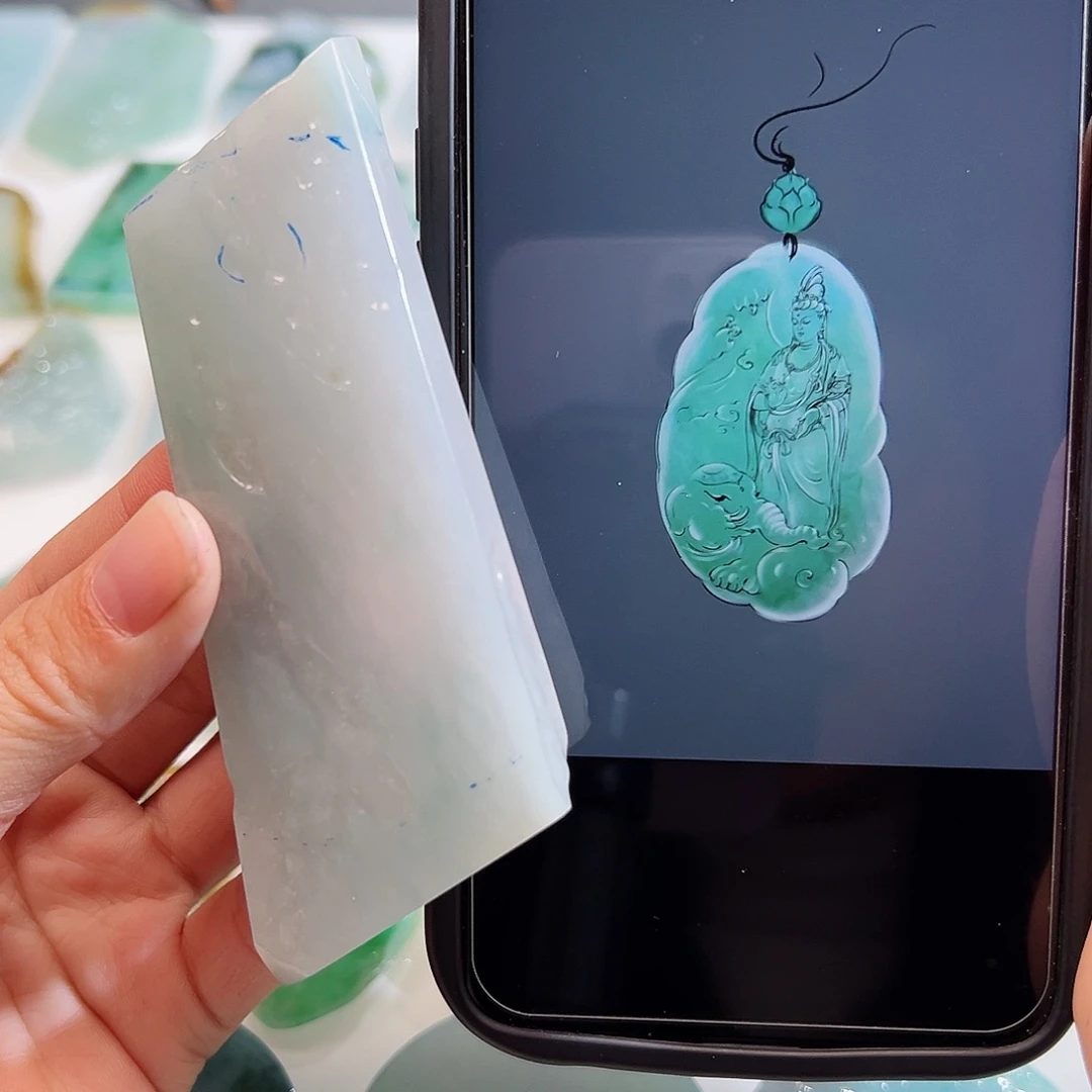 定制翡翠未镶嵌翡翠