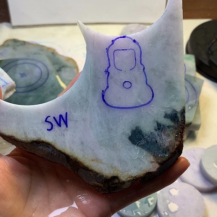 翡翠散珠翡翠玉石