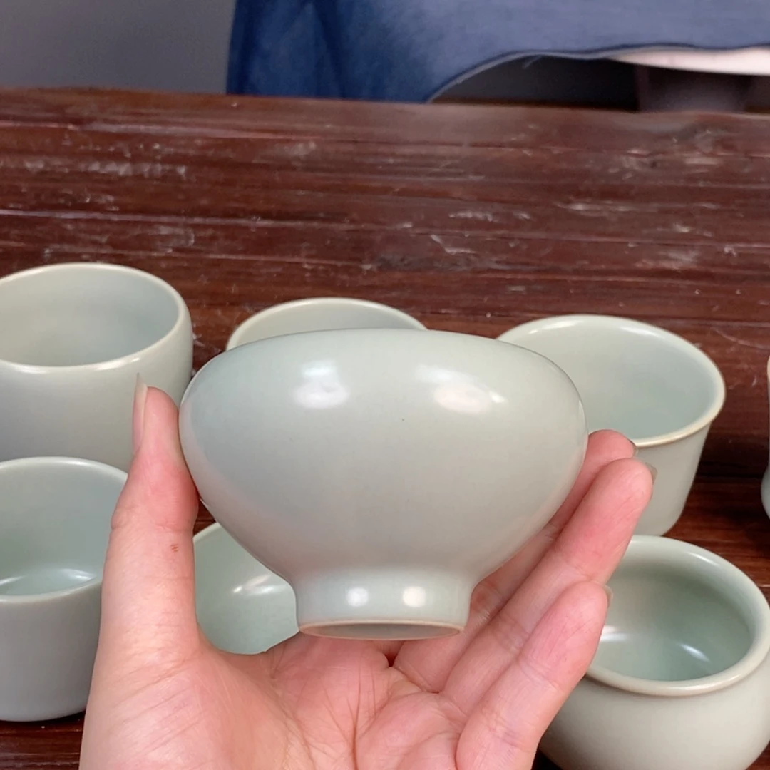朱砂胎手工杯 杯子