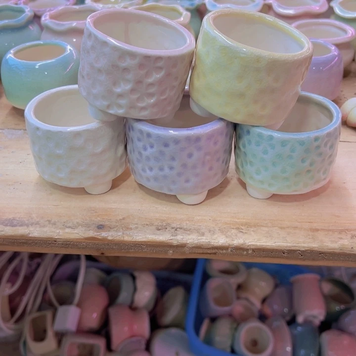 陶瓷花盆当场凑满12包邮