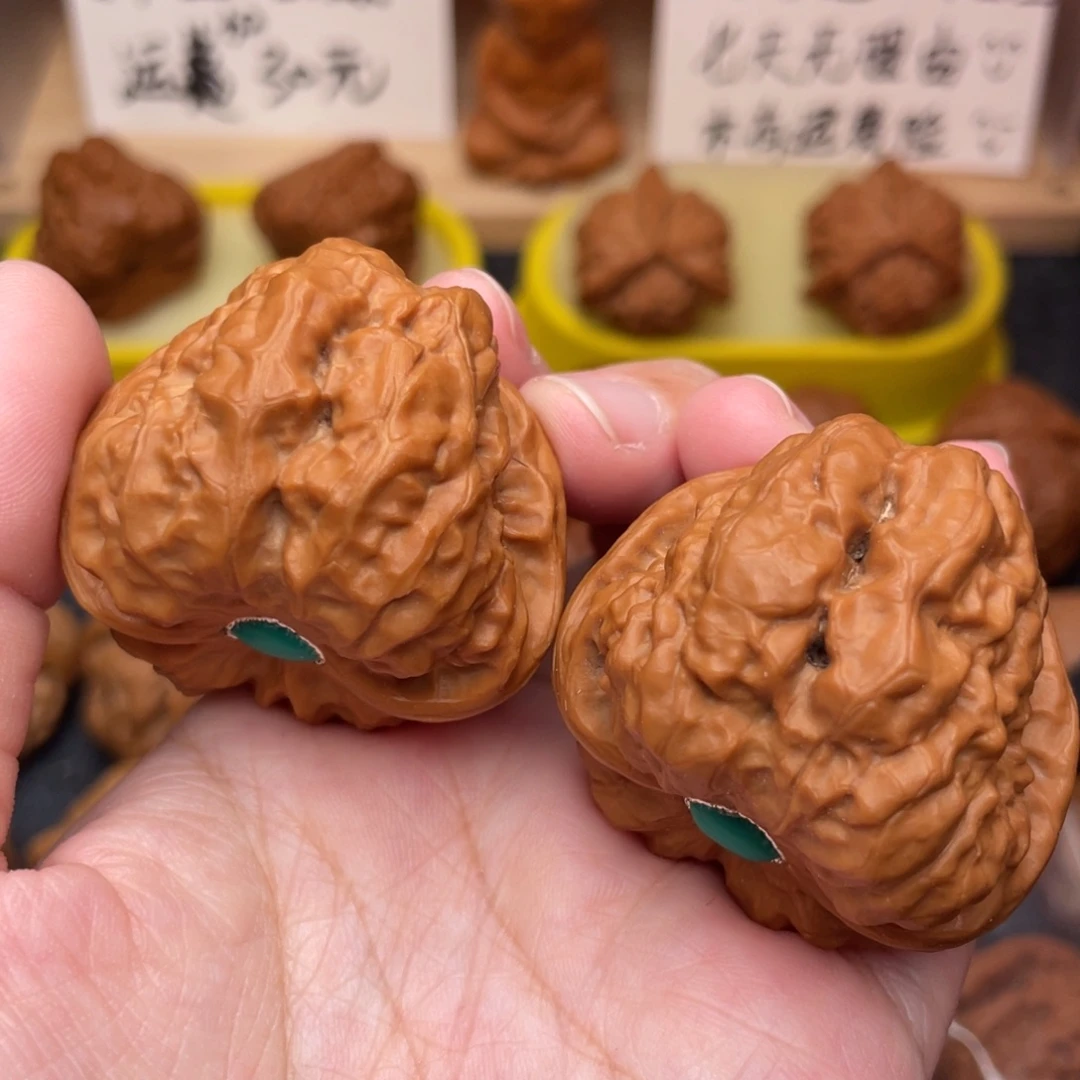 文玩核桃把件蛤蟆42