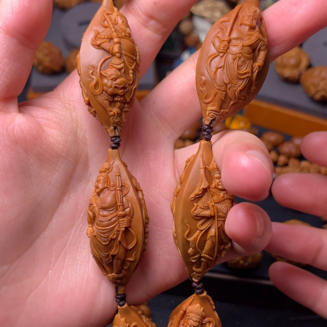 简***易橄榄核手串/手链万佛