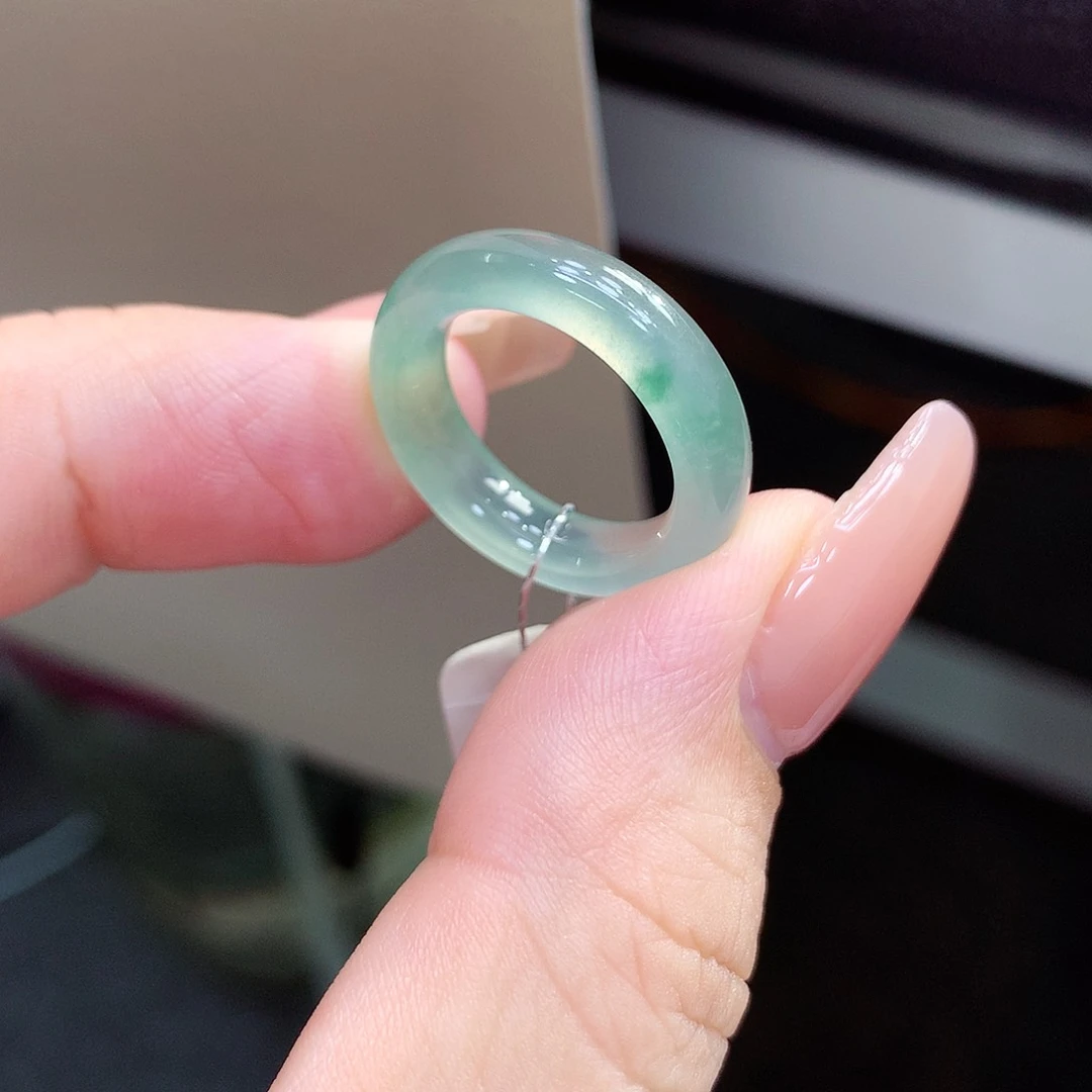 未镶嵌戒指翡翠9.10号