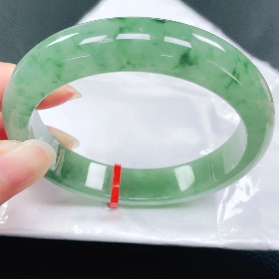 未镶嵌手镯翡翠58圈