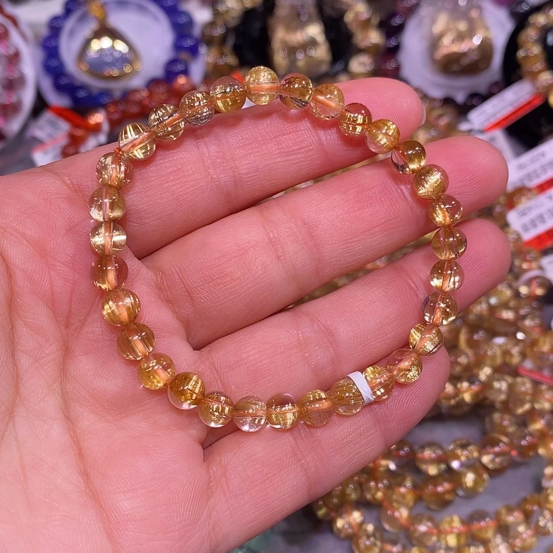 未镶嵌手链水晶金钛晶6