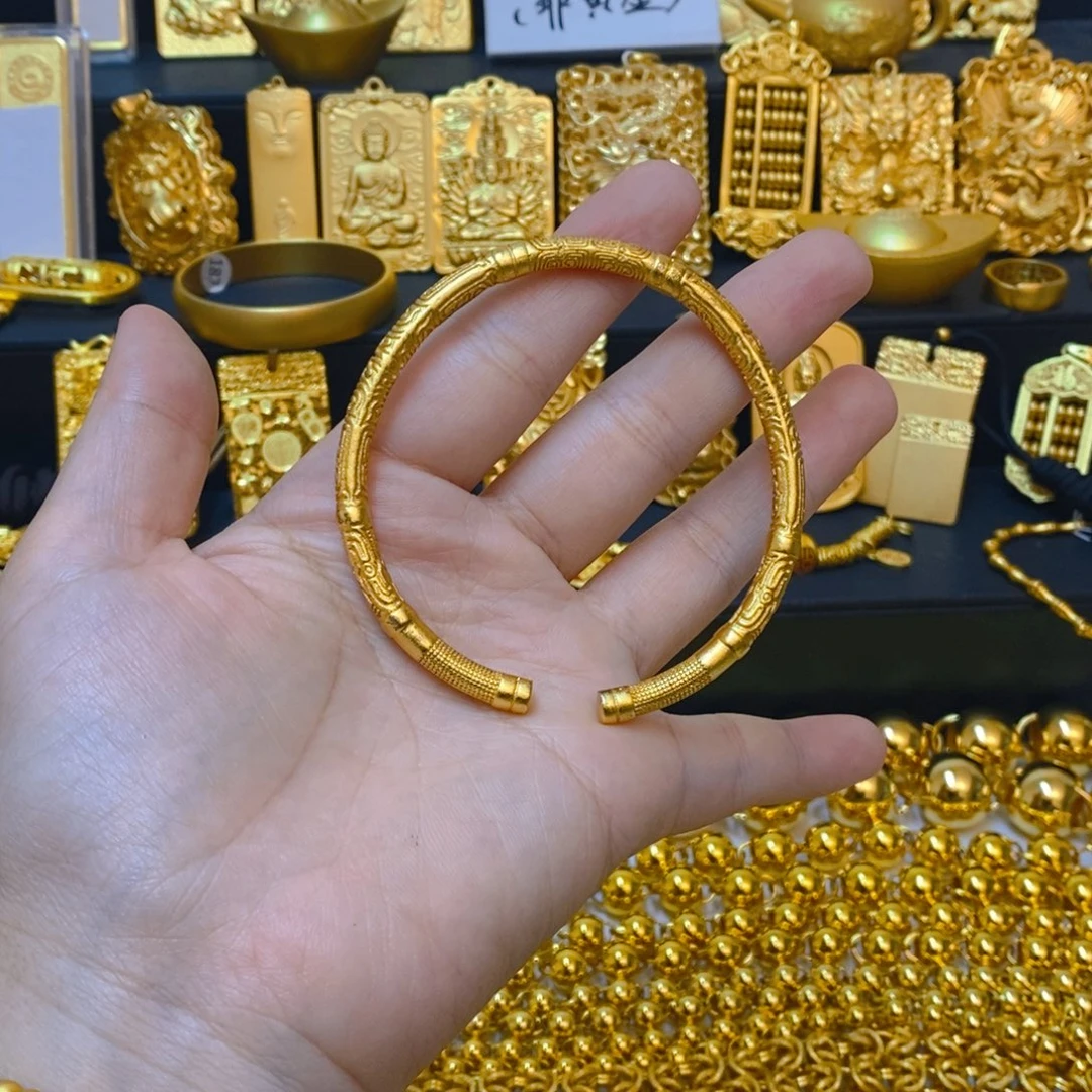 合金无金箍棒开口镯