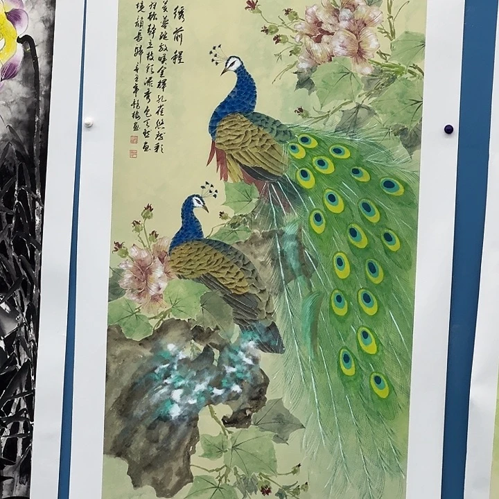 国画纯手绘作品欣赏