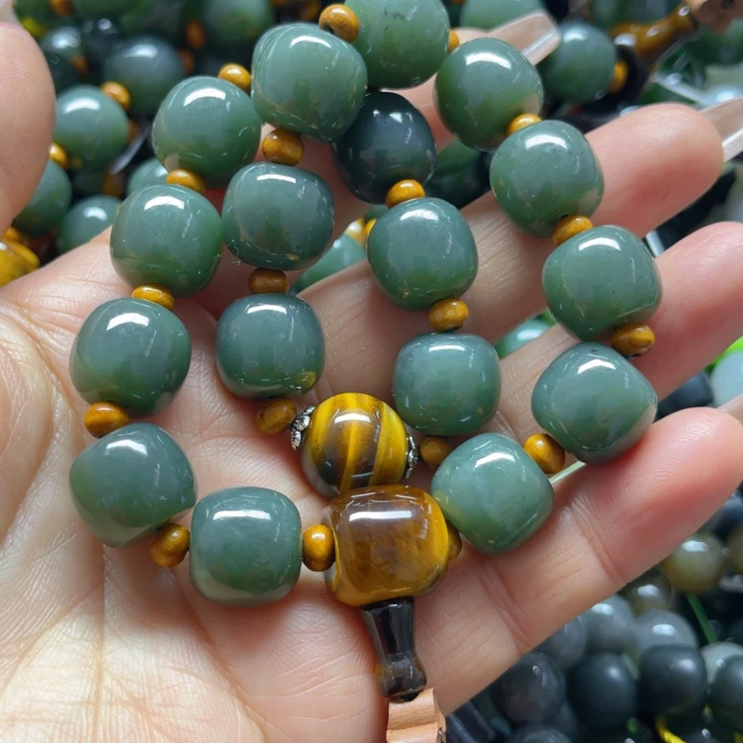 和田玉手链未镶嵌