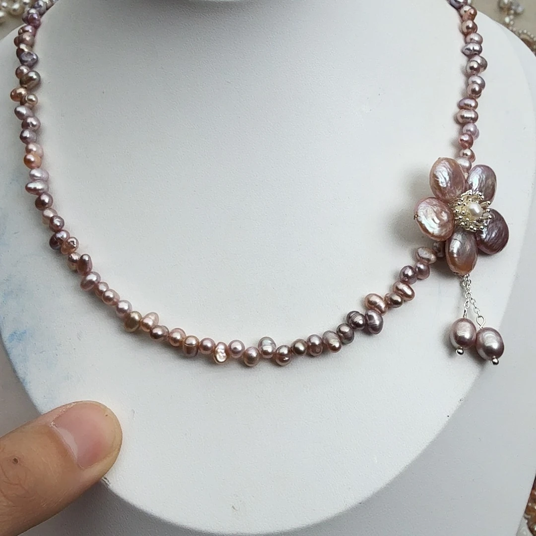 淡水珍珠颈饰未镶嵌