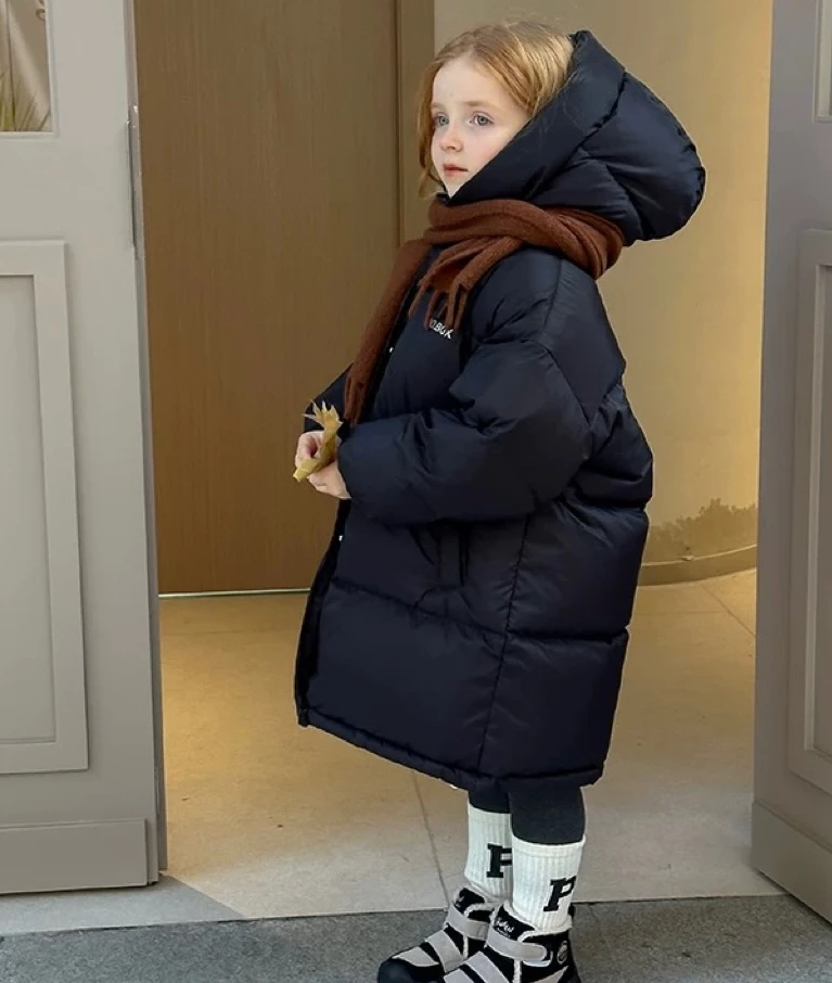 浙江源头厂家2025新款童装儿童男女童中大童冬款羽绒服外套830