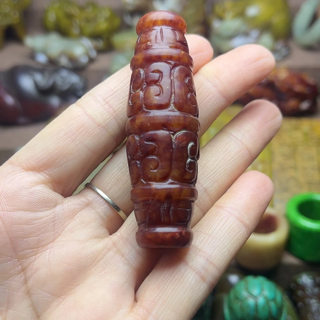 白玉菩提吊坠182。。