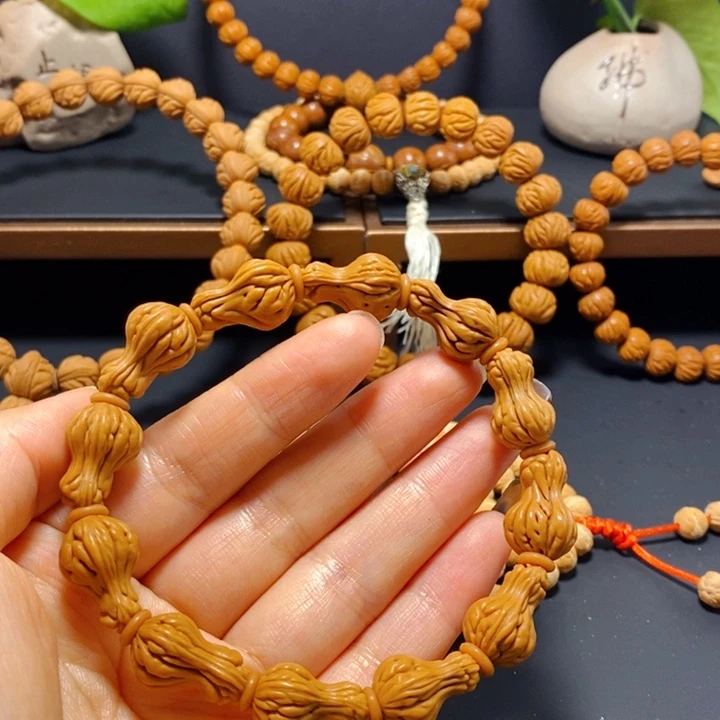 桃核手串葫芦手串