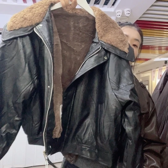 2697黑色孤品皮衣福利