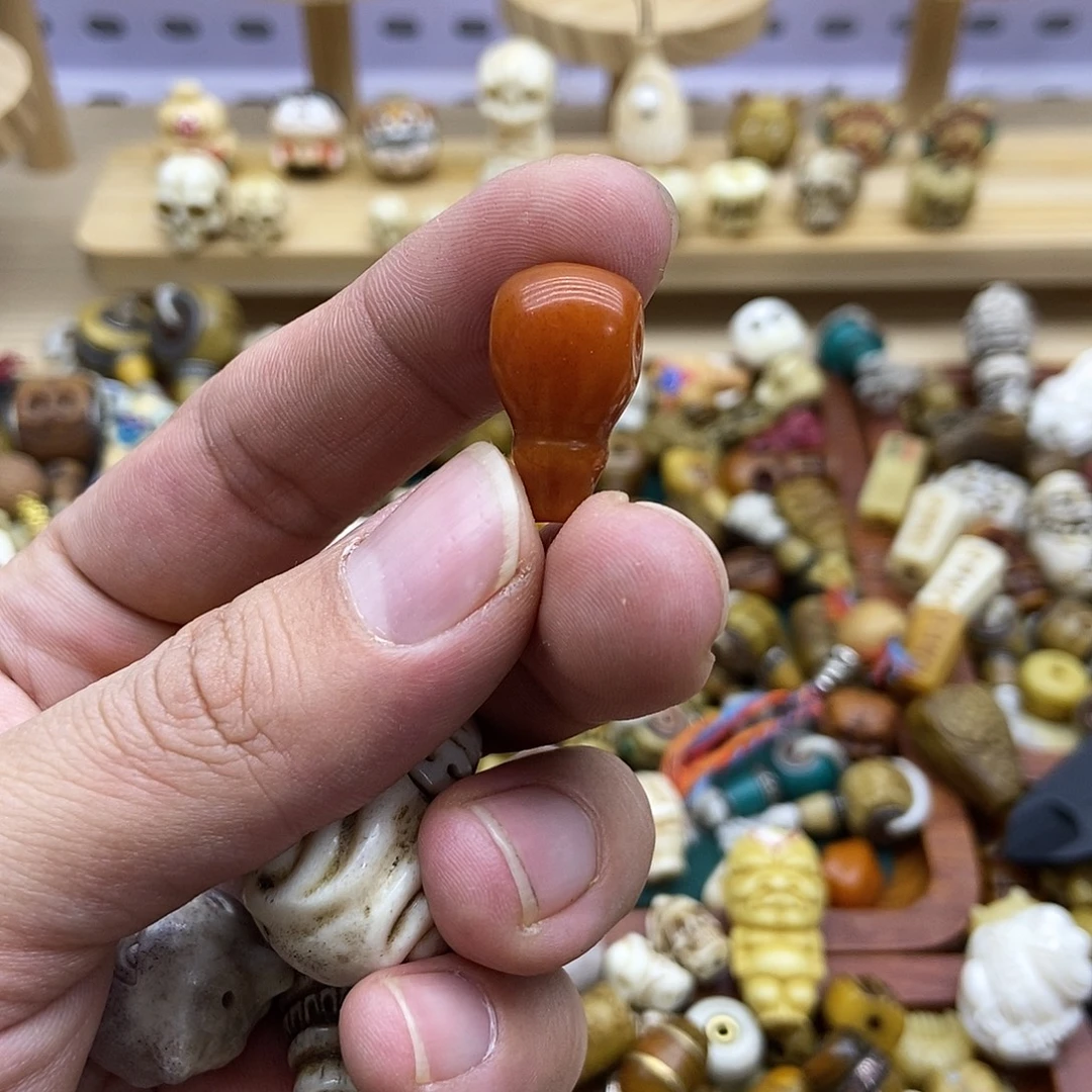 大***素其他驼骨配饰搭配