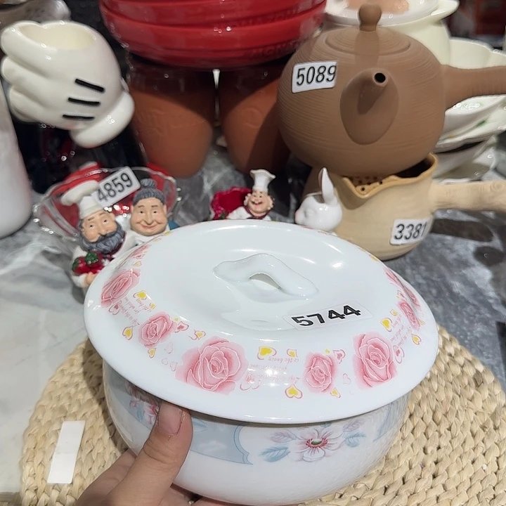 瓷片微瑕陶瓷满15包邮5744