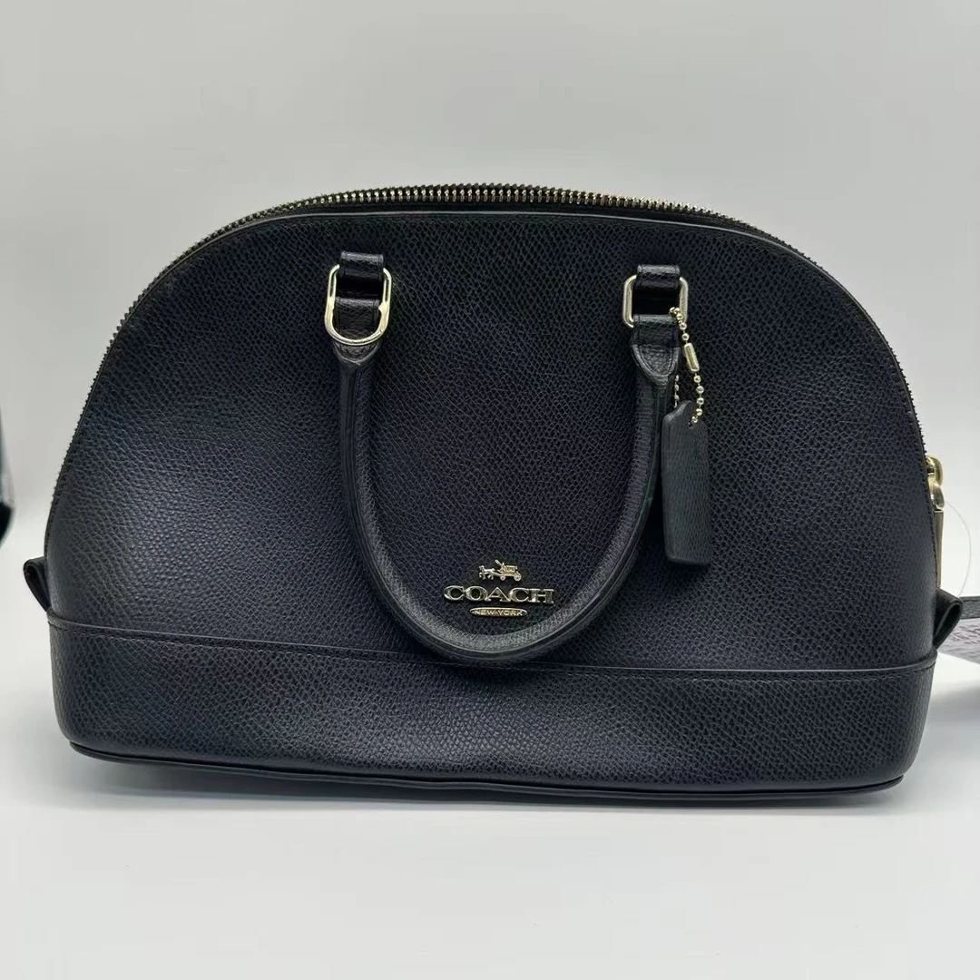 95新 COACH/蔻驰 黑色单肩包