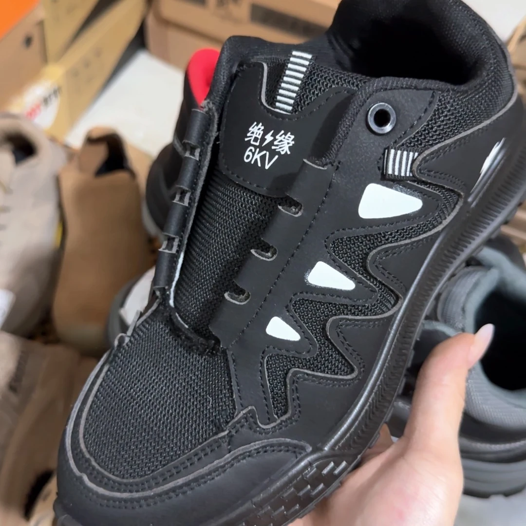 39码3108绝缘黑运动超轻