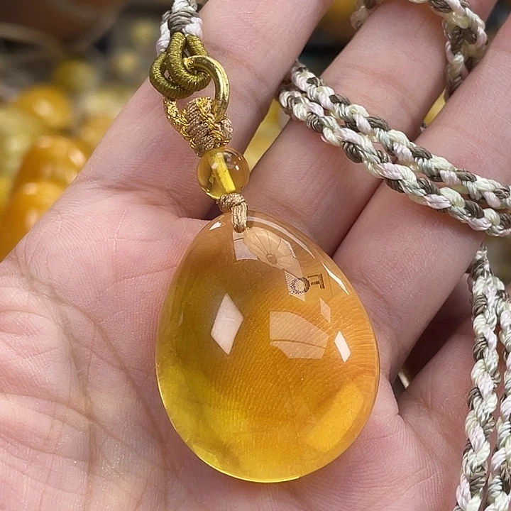 琥珀未镶嵌珠宝奇石琥珀h6