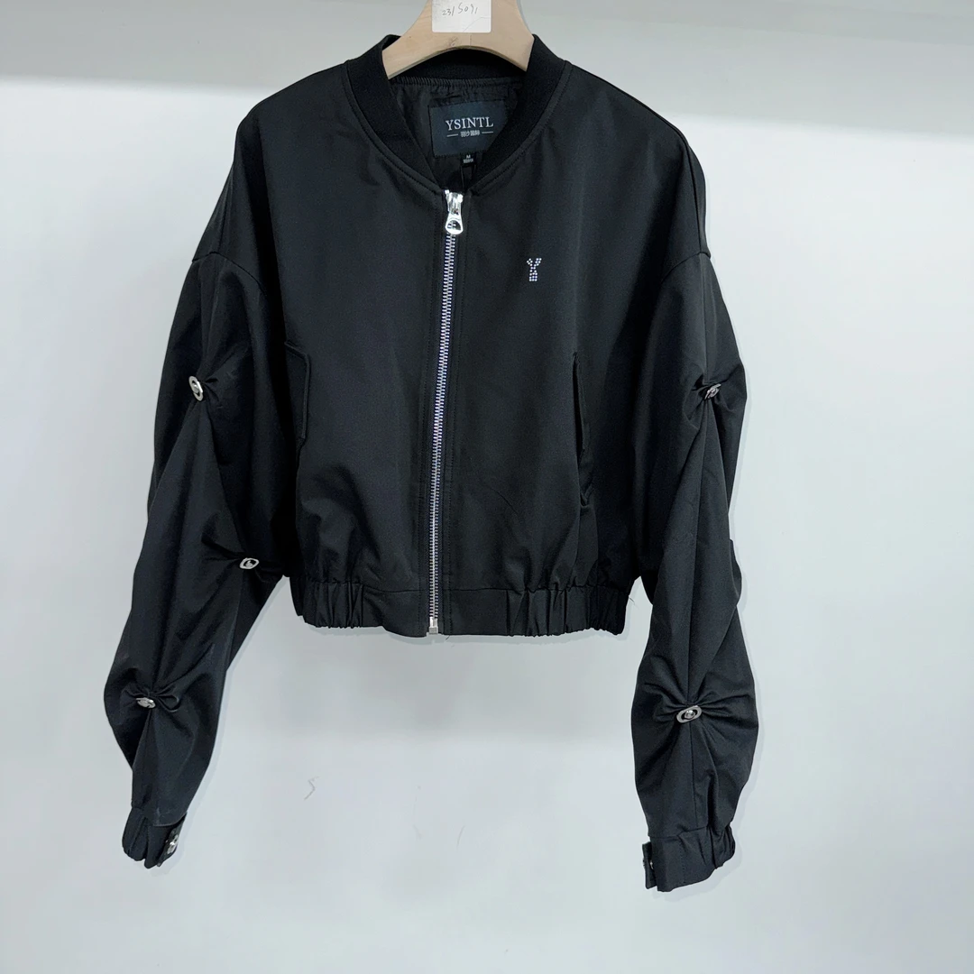 【羽*沙】设计感小众休闲运动夹克外套2024年新款外套243W092