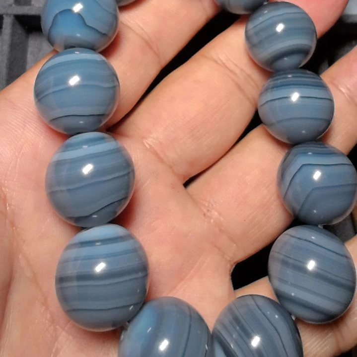 玛瑙/玉髓颈饰合金