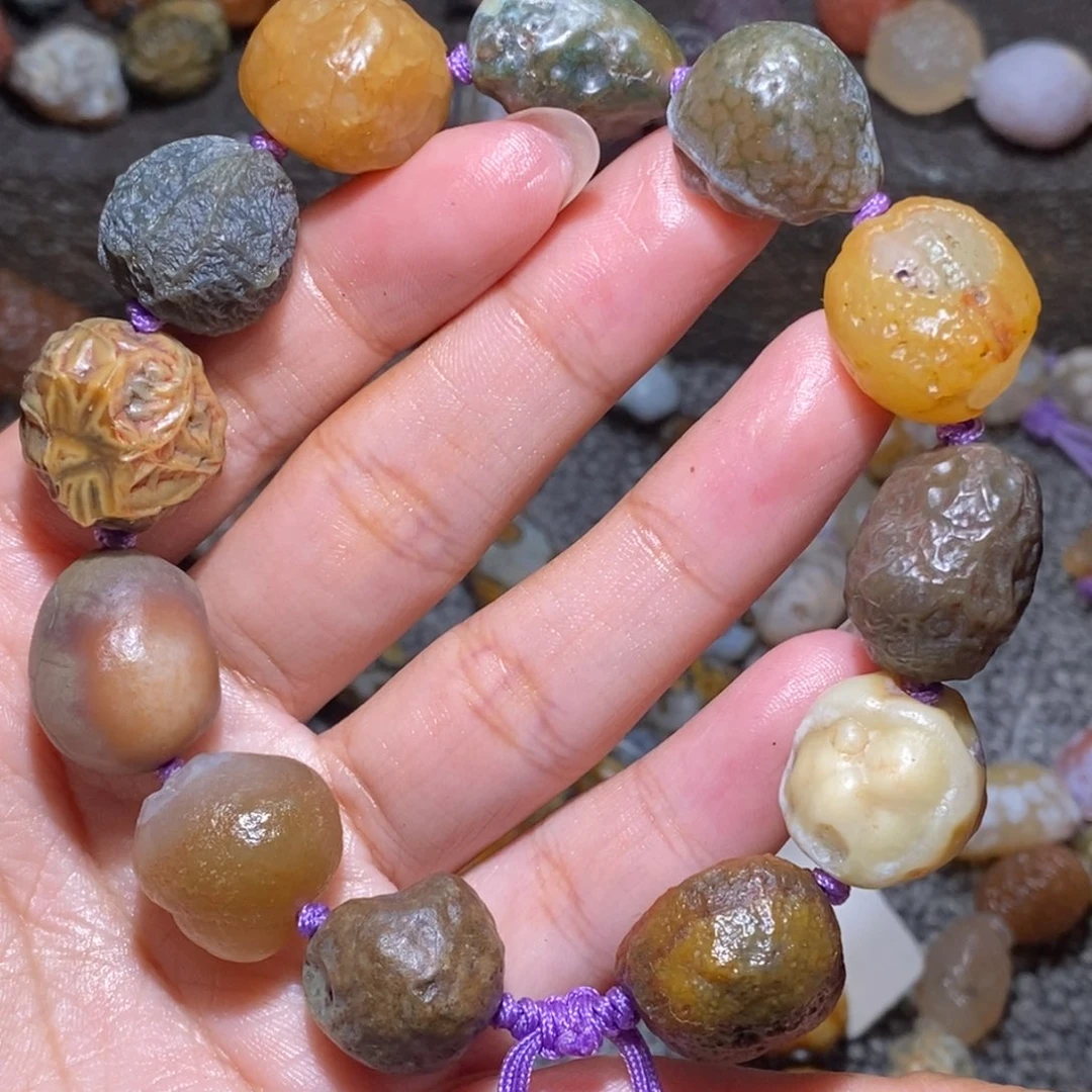 玛瑙/玉髓未镶嵌珠宝半成品