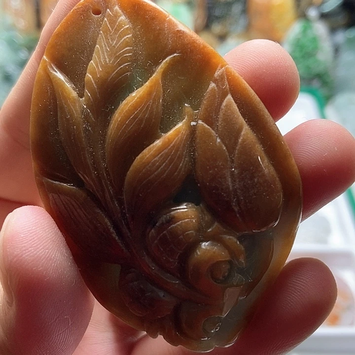 颈饰未镶嵌翡翠翡翠a货