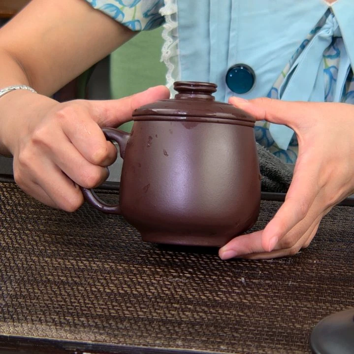 茶杯紫砂高货放漏