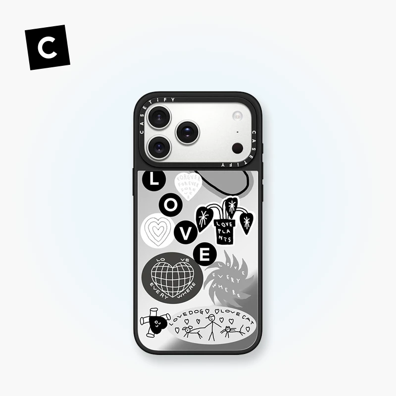 CASETiFY 爱之形手机壳保护套防摔苹果iPhone16/17新