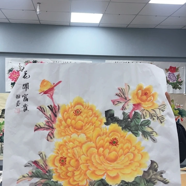 国画我的心好痛啊我的心真的好痛啊好痛