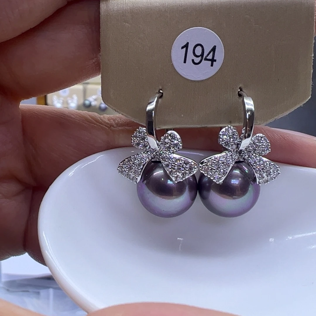 淡水珍珠未镶嵌耳饰