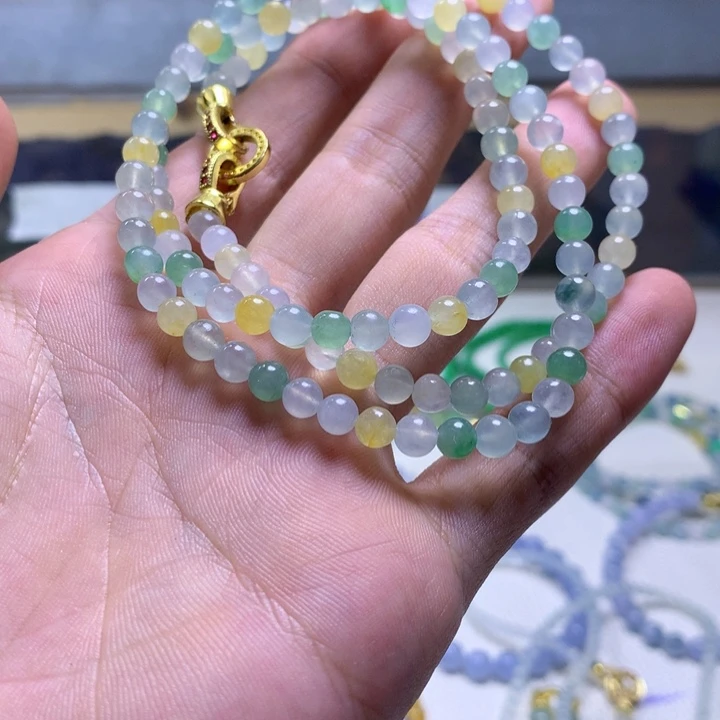 定制翡翠未镶嵌缅甸翡翠a货卡5.2