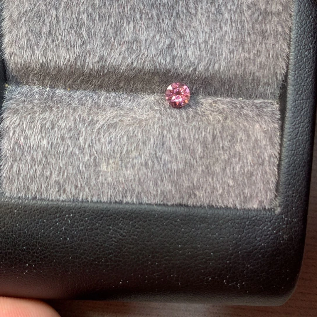 未镶嵌裸石碧玺圆4天然粉碧玺